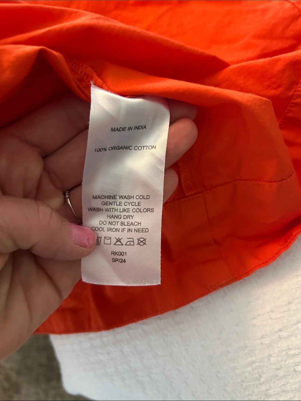 Quince like new poplin maxi skirt - Picture 4 of 4